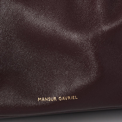 Mansur Gavriel Lambskin Mini Protea Bag Cabernet Cleo 8 of 8