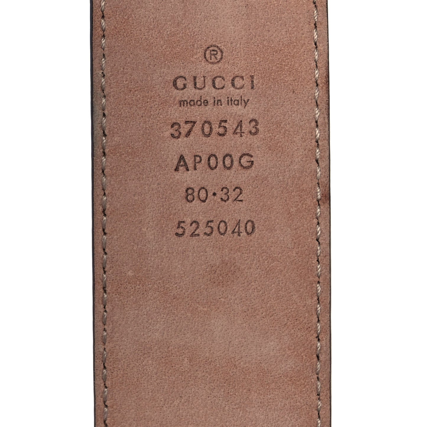 Calfskin Interlocking G 37mm Belt 80 32 Camelia