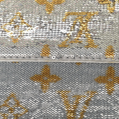Louis Vuitton Sequins Monogram Twist Shoulder Bag PM Gold Silver 13 of 13