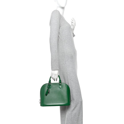 Louis Vuitton Epi Alma PM Menthe 2 of 13
