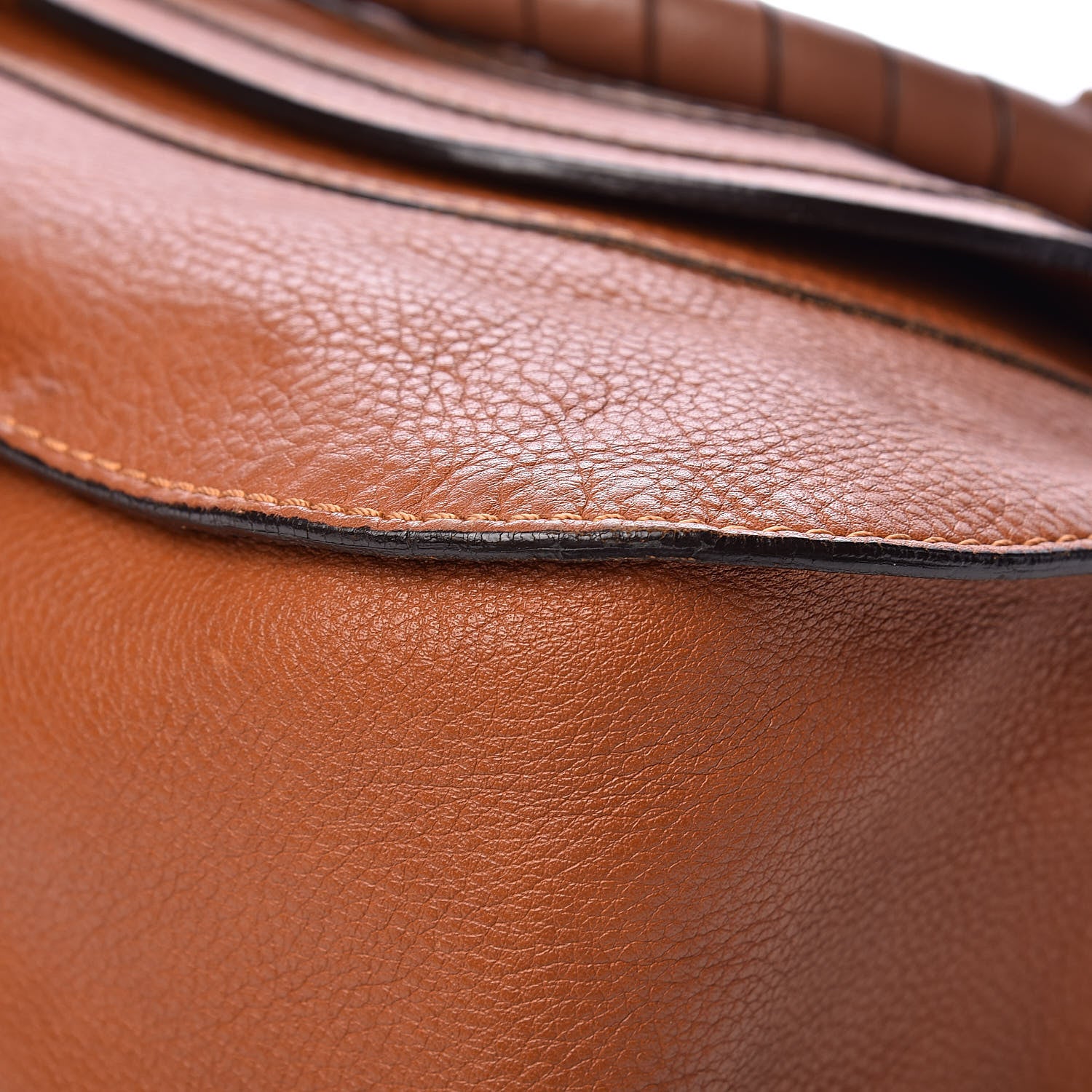 Chloe Calfskin Large Marcie Satchel Tan 23 of 24