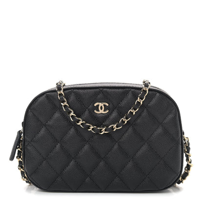 Chanel Caviar Quilted Vanity With Chain Black 1 of 8