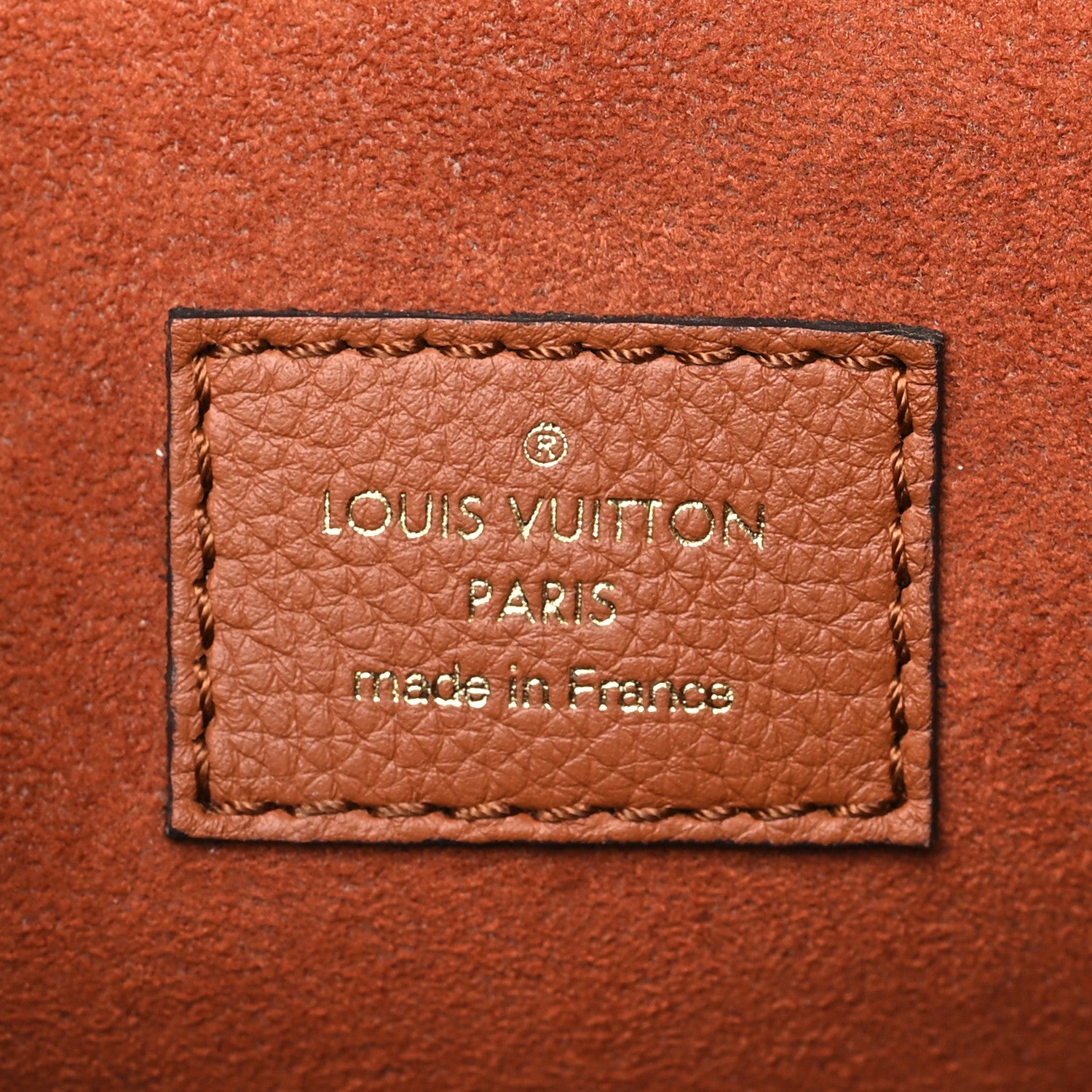 Louis Vuitton Grained Calfskin Lockme Oxford Cognac 6 of 8