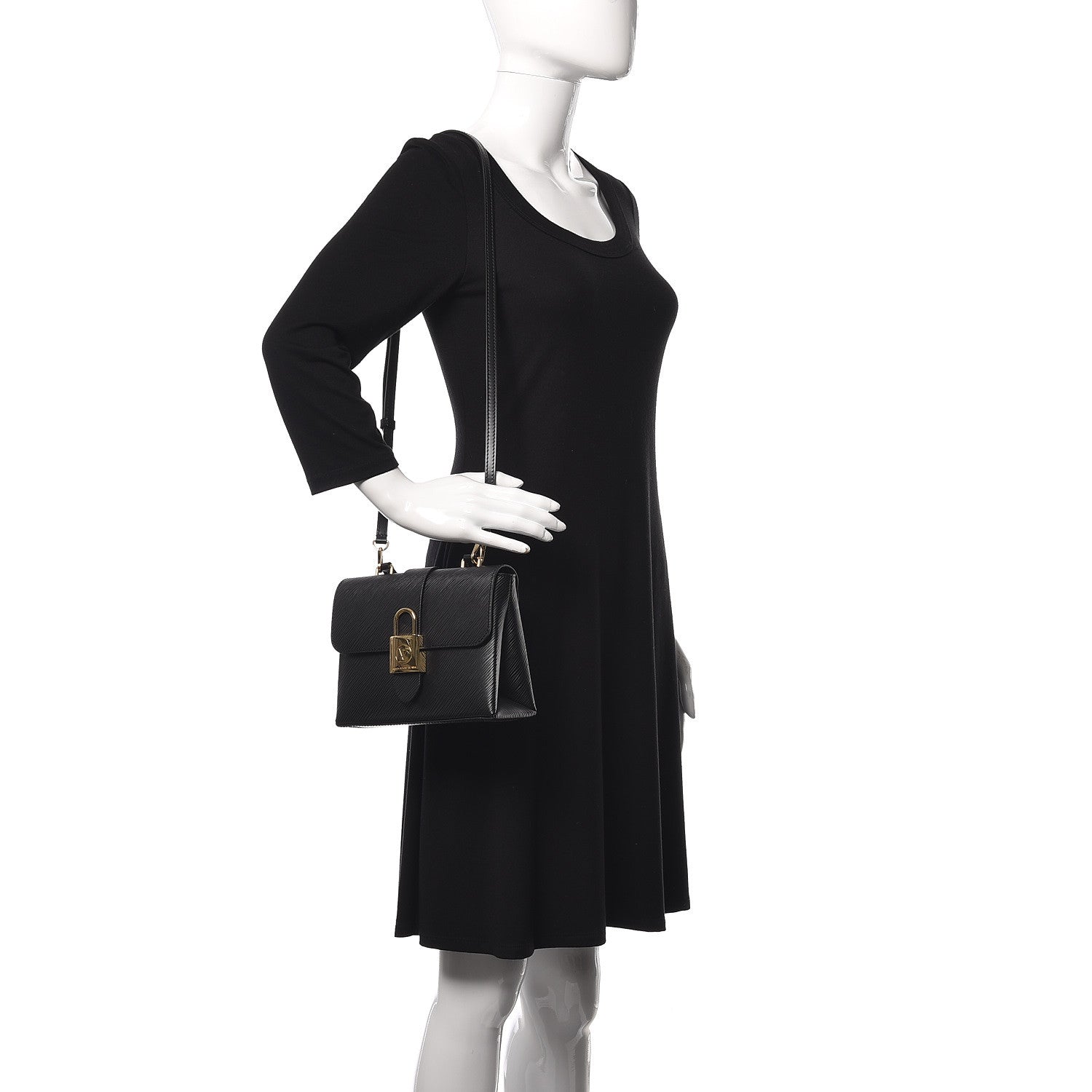 Louis Vuitton Epi Locky BB Black 2 of 9