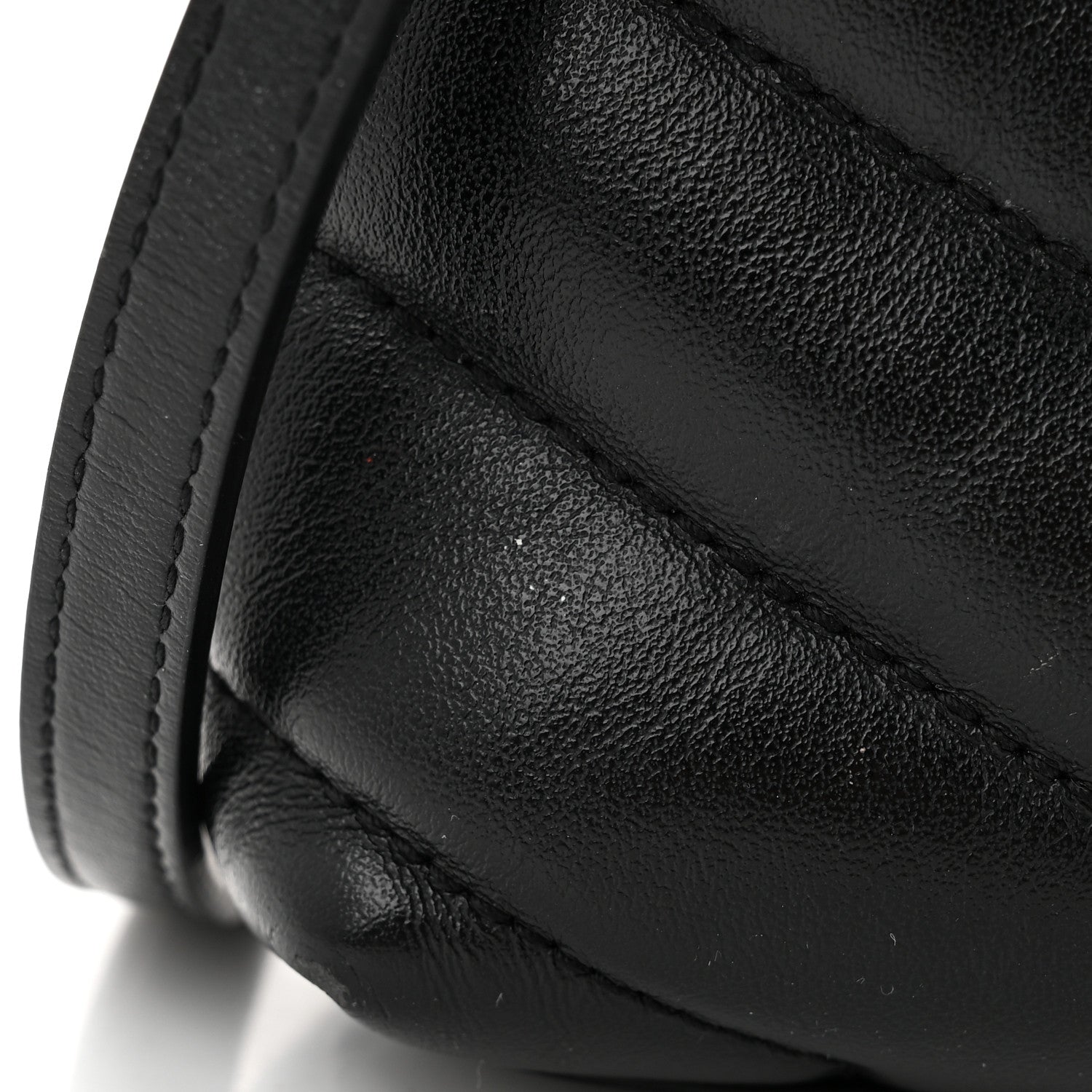Saint Laurent Calfskin Y Quilted Monogram Toy Loulou Crossbody Bag Black 12 of 13