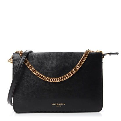 Givenchy Sugar Goatskin Cross 3 Crossbody Bag Black 1 of 9
