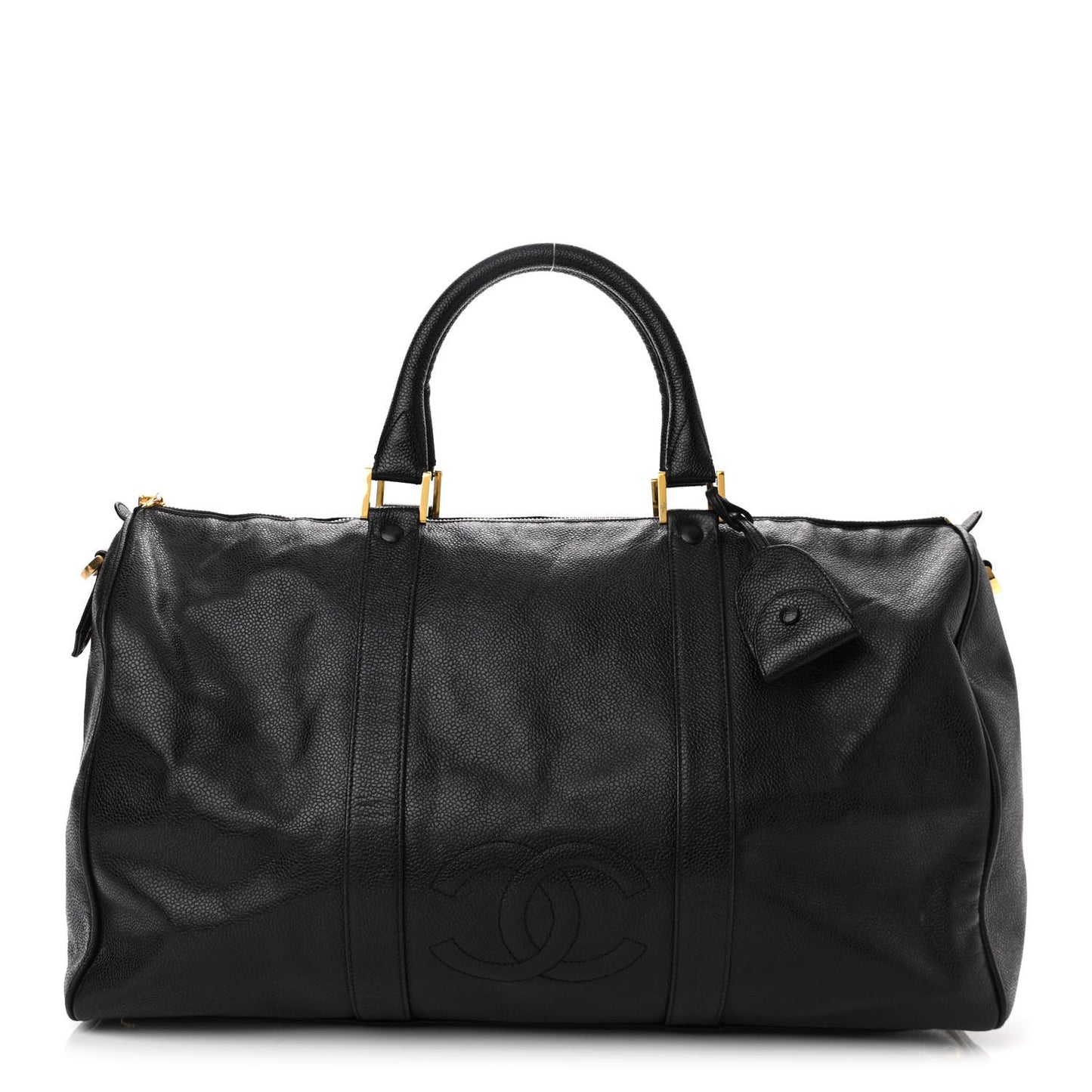 Caviar Timeless CC Duffel Bag Black