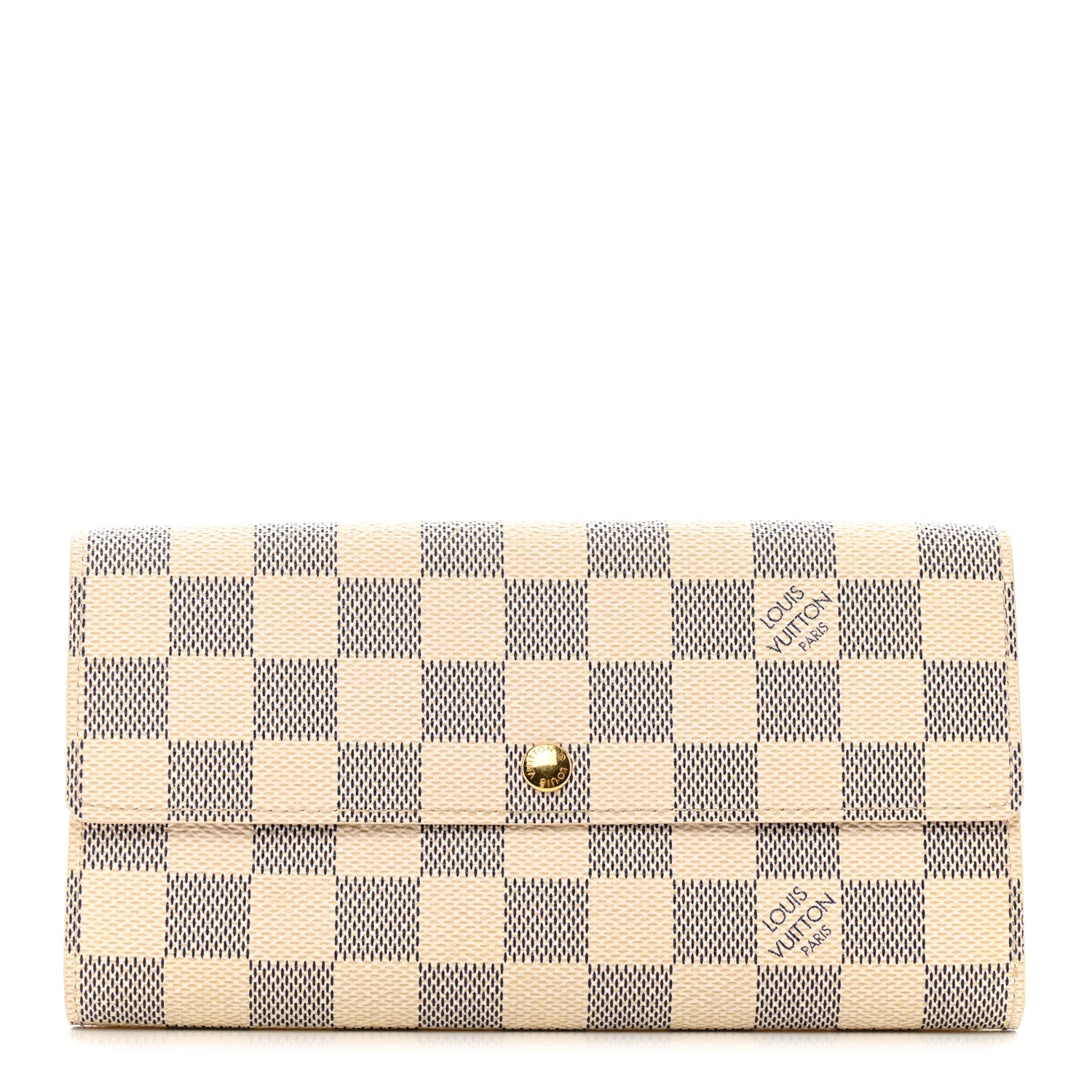 Louis Vuitton Damier Azur Sarah Wallet 1 of 9