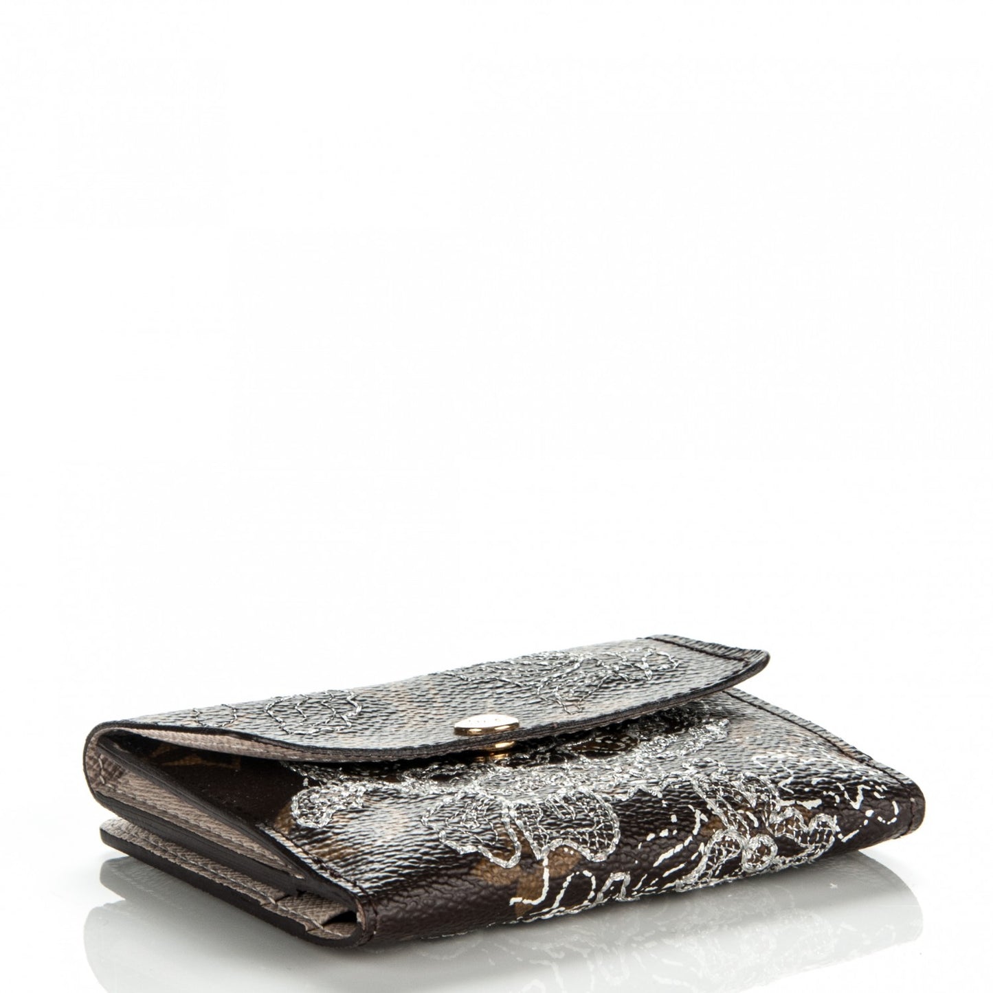 Monogram Dentelle Ludlow Wallet Silver