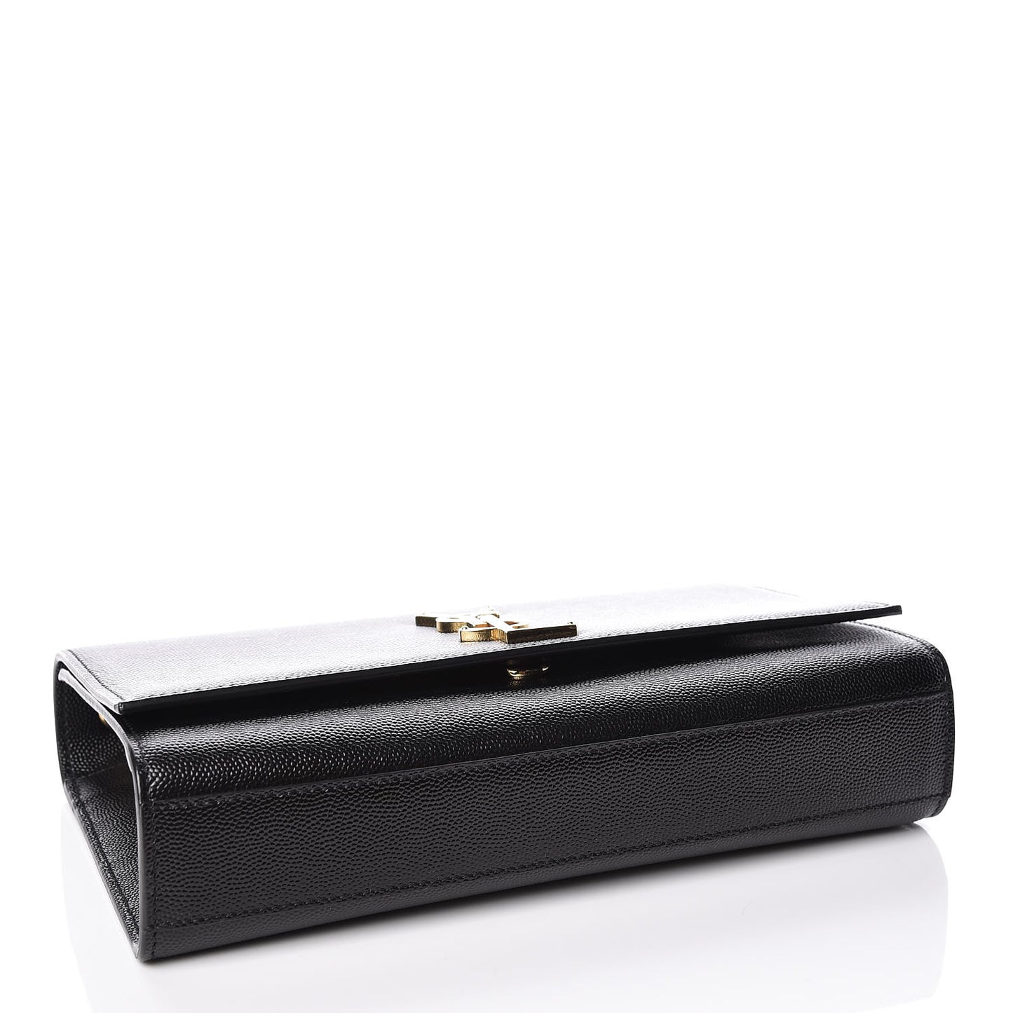 Grain De Poudre Medium Classic Monogram Kate Satchel Black