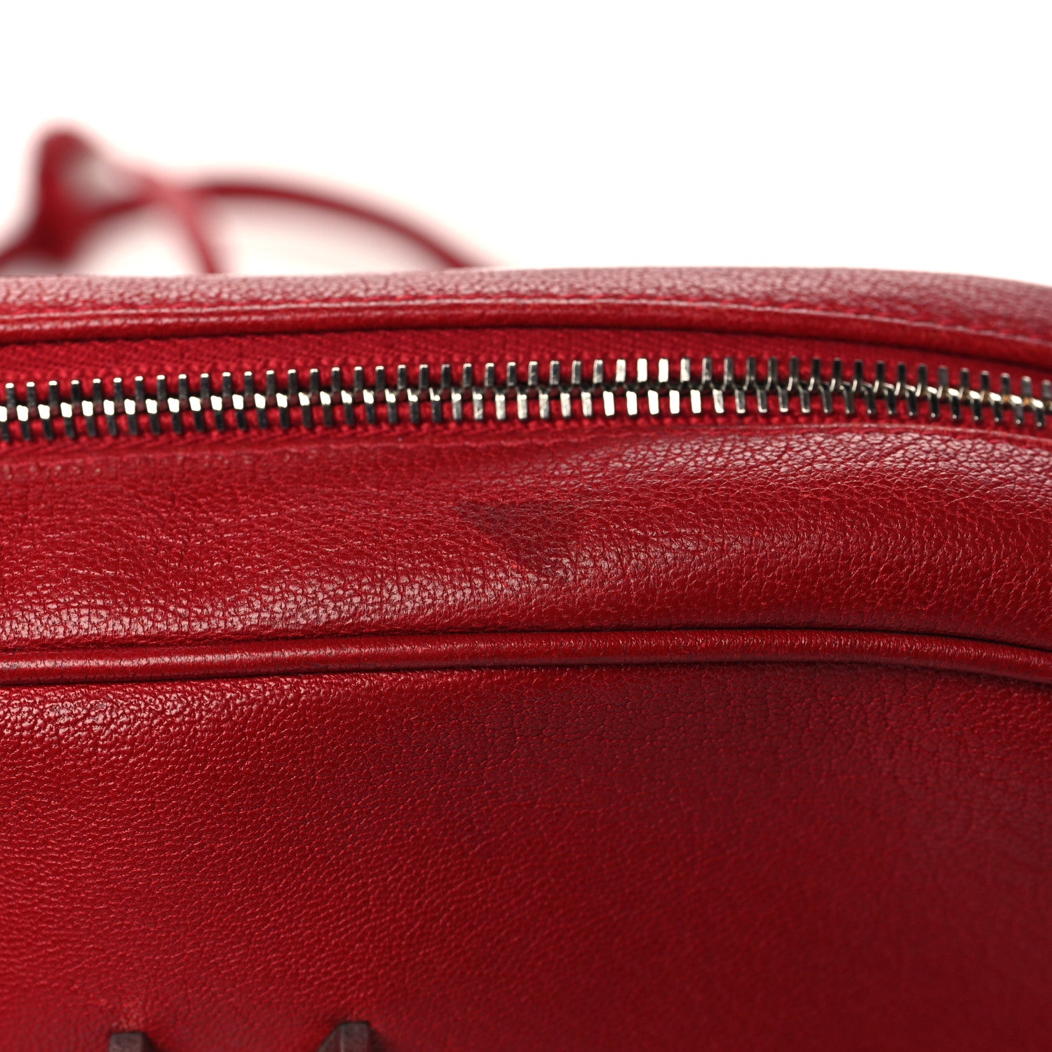 Saint Laurent Lambskin Monogram Lou Camera Bag Eros Red 11 of 11