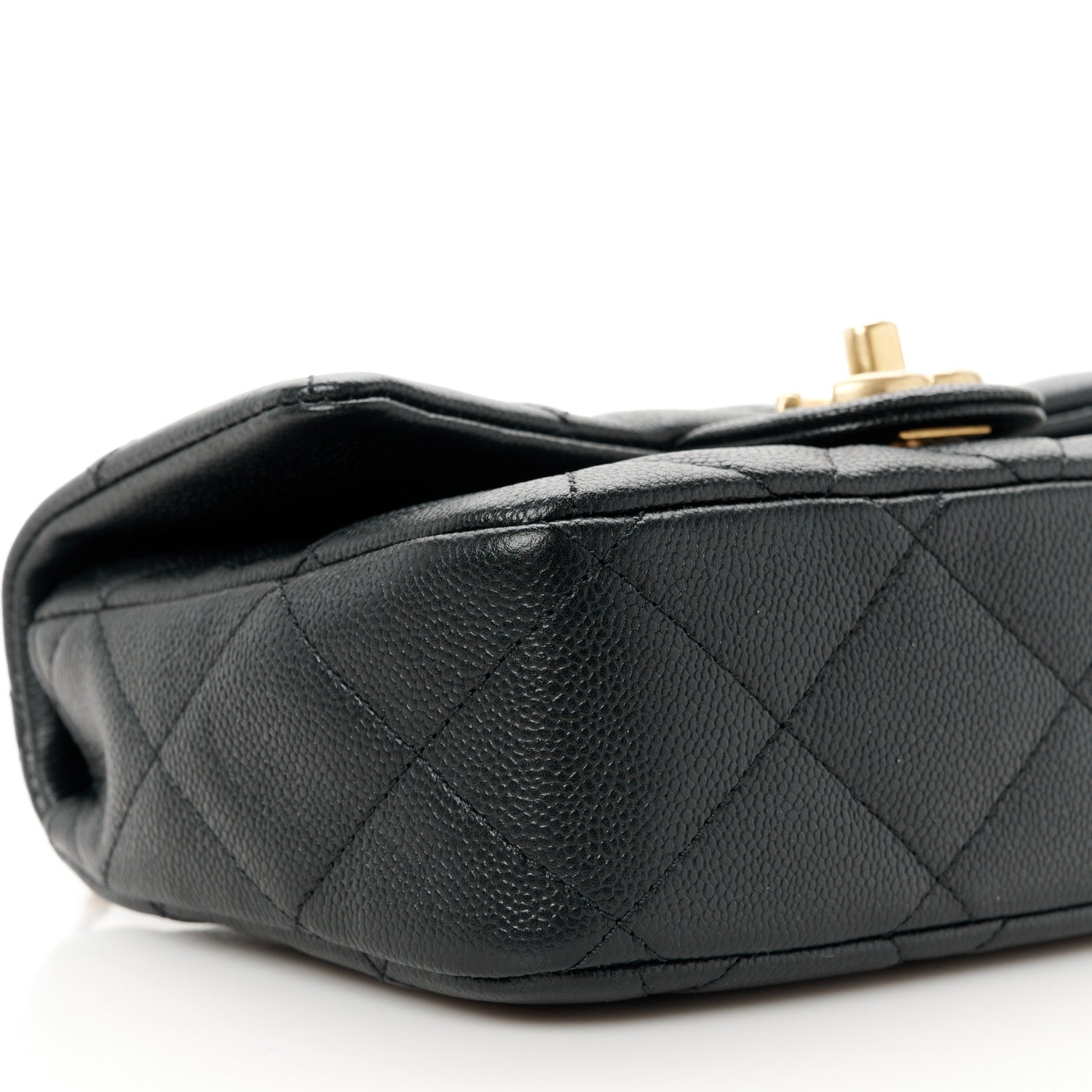 Chanel Caviar Quilted Mini Sweetheart Flap Black 10 of 12
