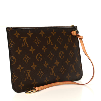 Louis Vuitton Monogram Neverfull MM GM Pochette 3 of 8
