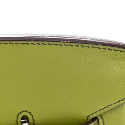 Hermes Swift Birkin 35 Vert Anis 13 of 22