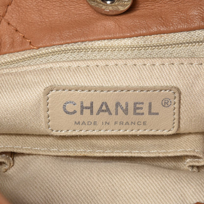 Chanel Lambskin Soft Touch Shoulder Bag Camel 7 of 9