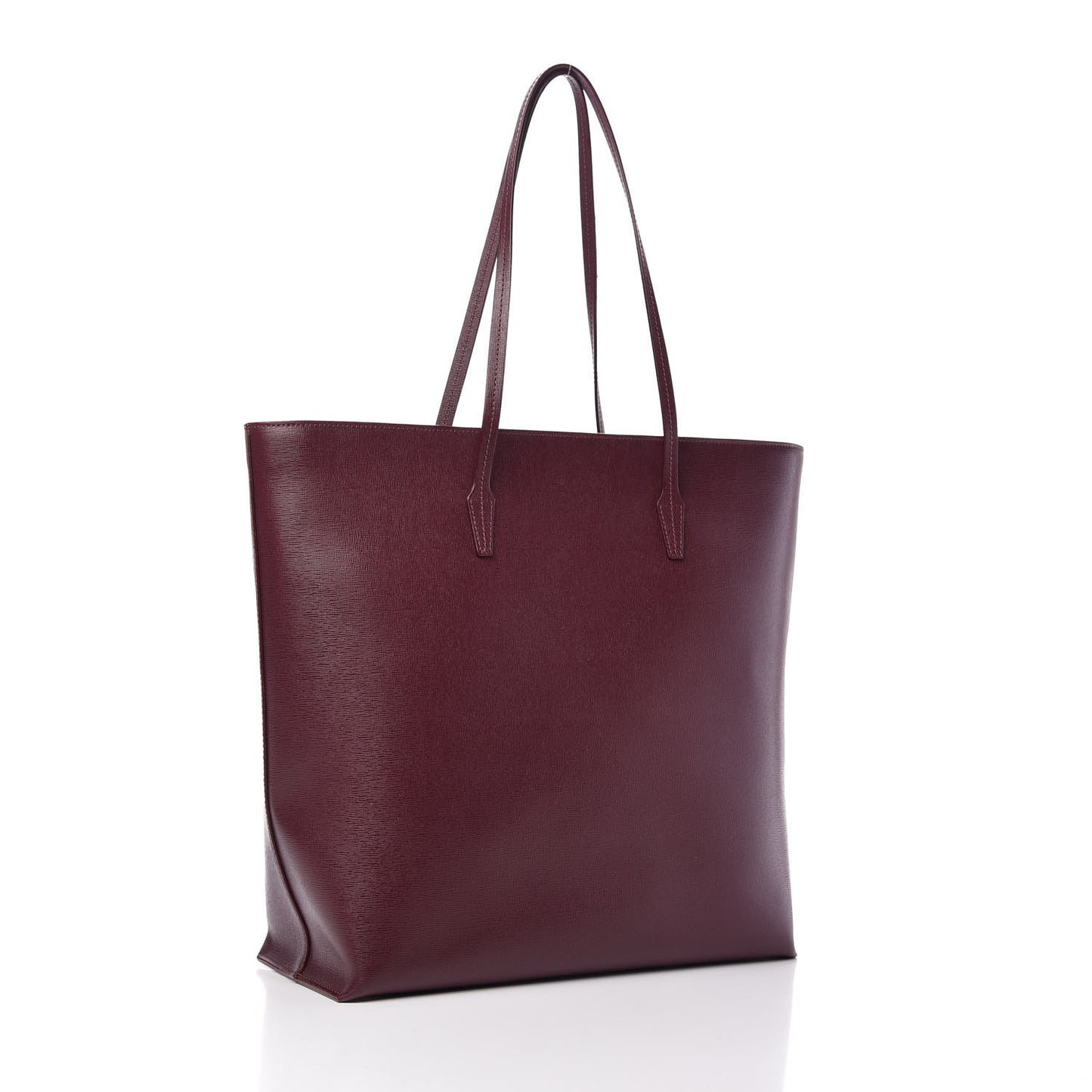 Saffiano Palazzo Medusa Tote Burgundy