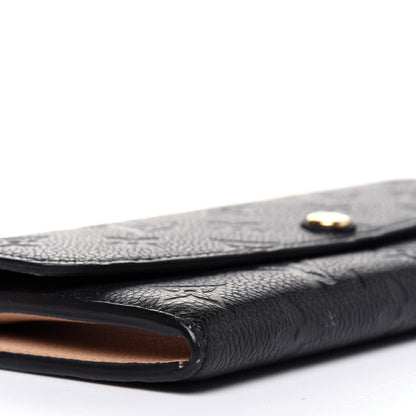 Louis Vuitton Empreinte Emilie Wallet Black Dune 10 of 13