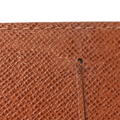 Louis Vuitton Monogram Simple Checkbook Holder Wallet Cover 14 of 15