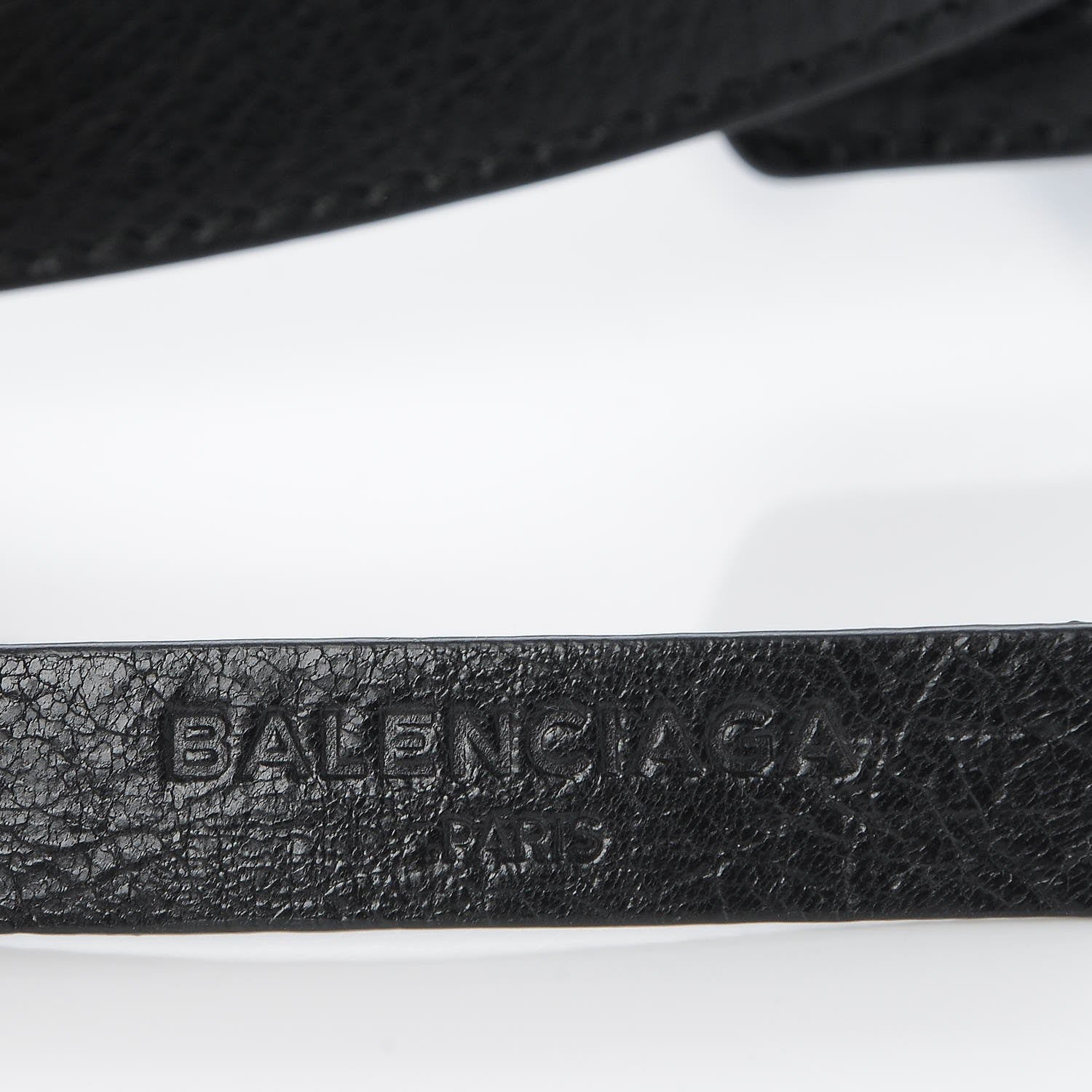Balenciaga Agneau Arena Shoulder Strap Black 6 of 6
