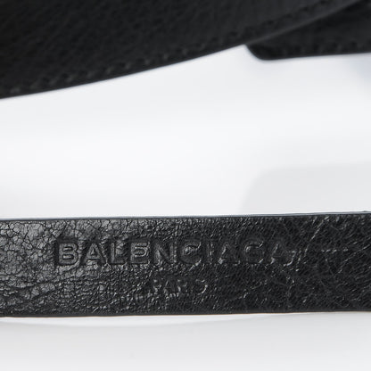 Balenciaga Agneau Arena Shoulder Strap Black 6 of 6