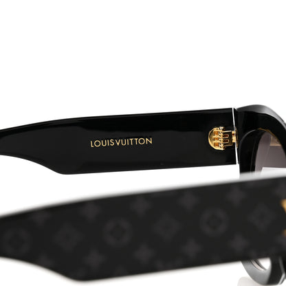 Louis Vuitton Acetate Blade Sunglasses Z1616W Black 5 of 8