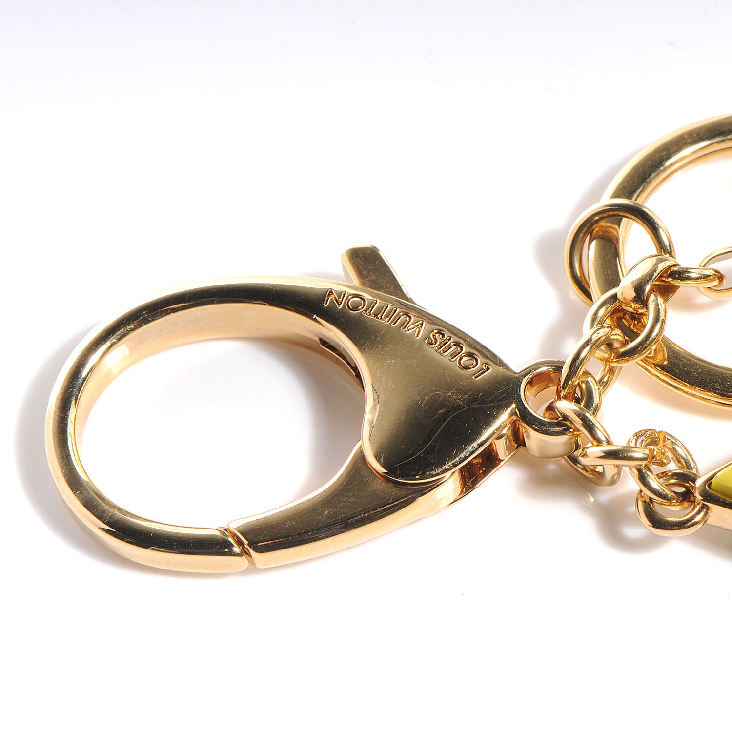 Louis Vuitton Resin Naif Bag Charm Gris 5 of 5