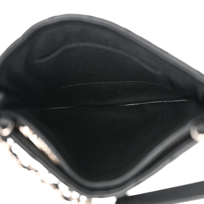 Chanel Aged Calfskin Quilted Crossbody Bag Black 5 of 12