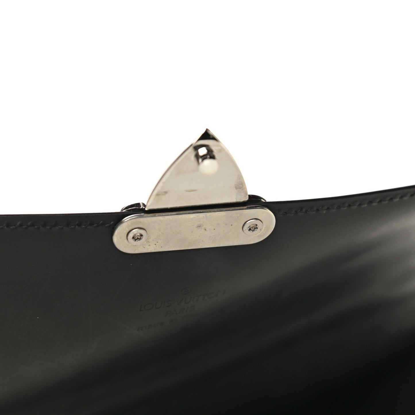 Monogram Glace Anouchka Pochette MM Black