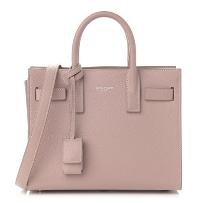 Saint Laurent Grained Calfskin Nano Sac De Jour Antique Rose 1 of 11
