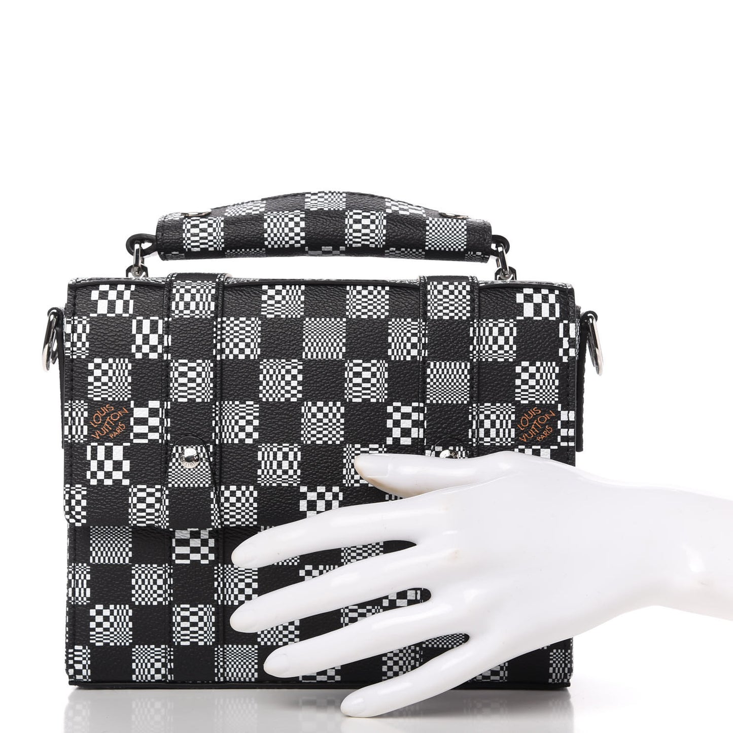 Damier Distorted Flap Soft Trunk Messenger