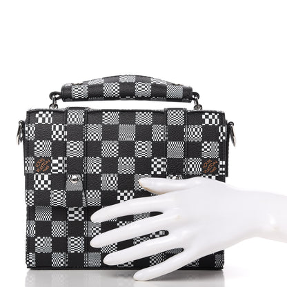 Louis Vuitton Damier Distorted Flap Soft Trunk Messenger 2 of 9