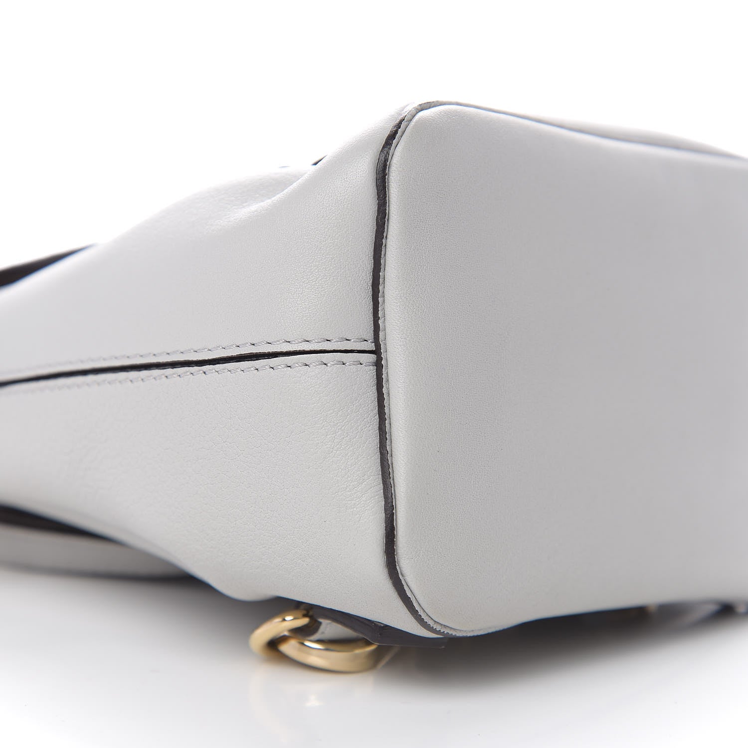 Chloe Suede Calfskin Mini Faye Backpack Airy Grey 7 of 9