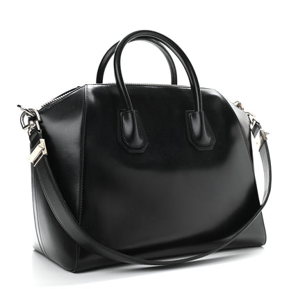 Givenchy Shiny Lord Calfskin Medium Antigona Black 3 of 14