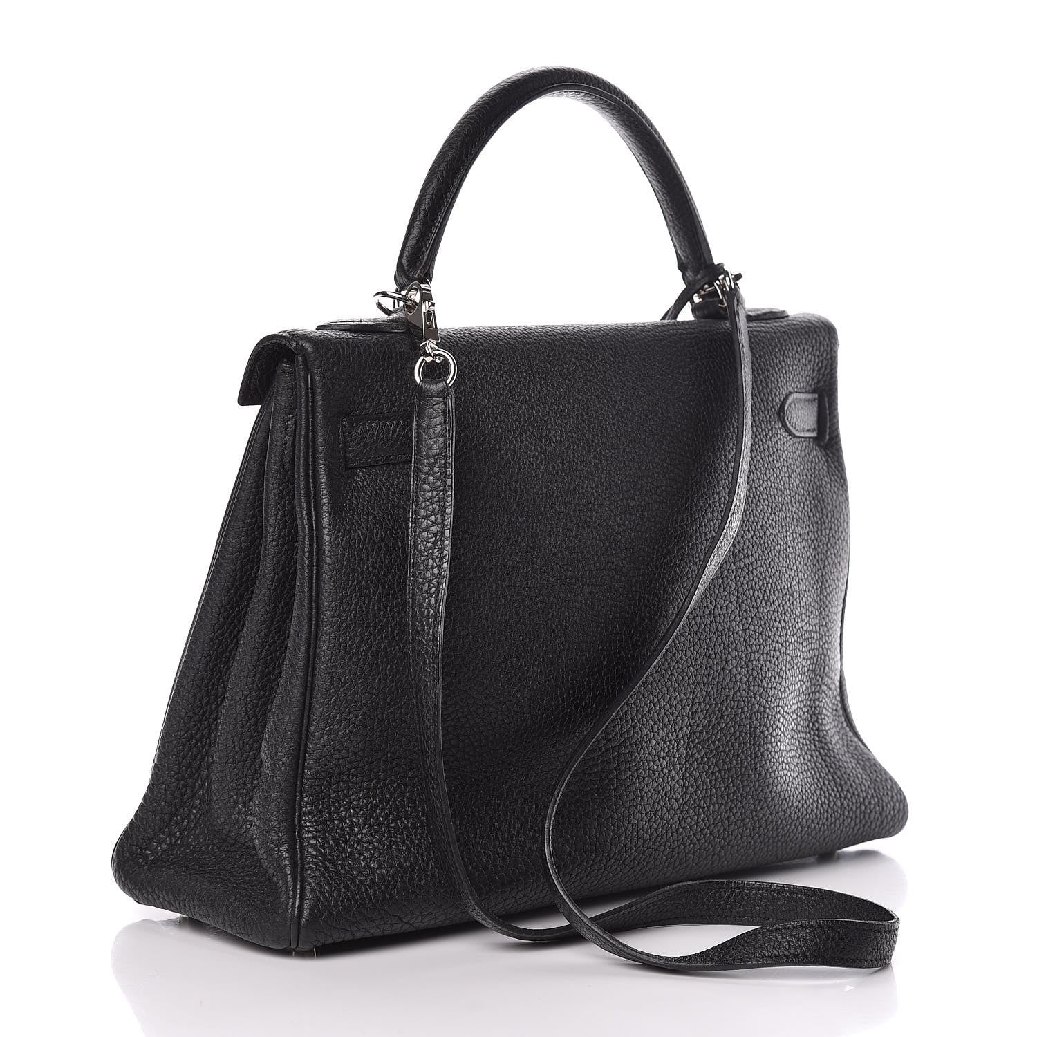 Hermes Togo Kelly Retourne 32 Black 3 of 16