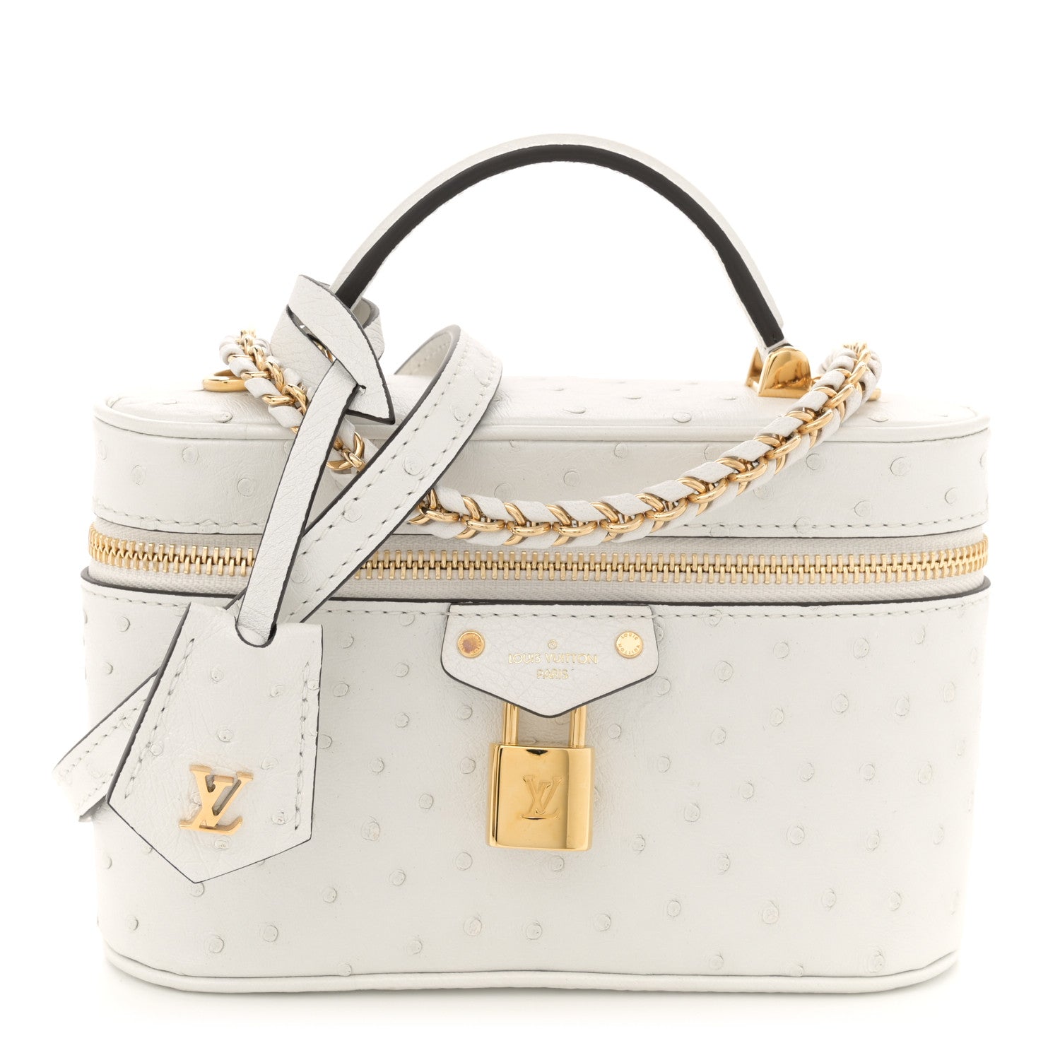 Louis Vuitton Ostrich Vanity Chain Pouch 1 of 10