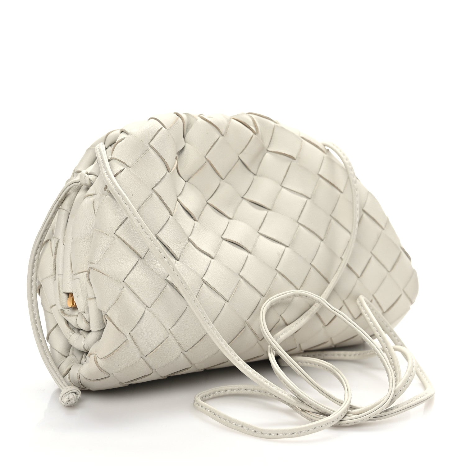 Bottega Veneta Nappa Intrecciato The Mini Pouch Chalk 3 of 10
