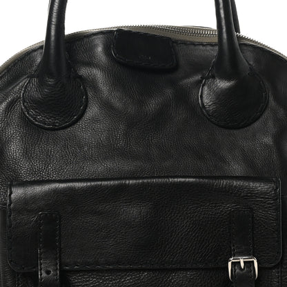 Chloe Calfskin Edith Dome Bowler Black 7 of 9