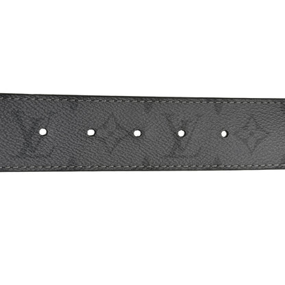 Louis Vuitton Monogram Eclipse Taigarama 40mm LV Initiales Reversible Belt 95 38 Black 4 of 6