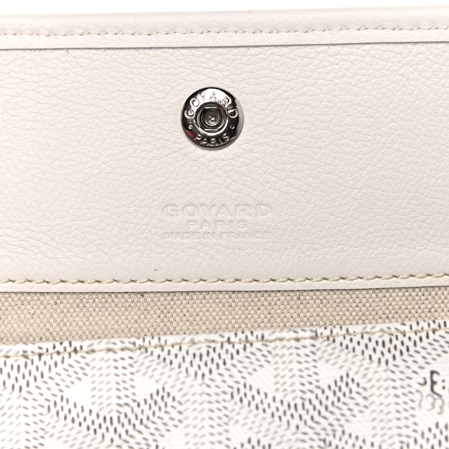 Goyardine Saint Louis PM White