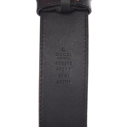 Gucci Calfskin Double G 40mm Belt 85 34 Black 6 of 7