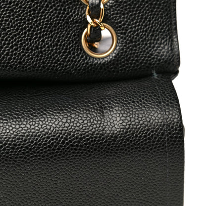 Chanel Caviar Quilted Small Double Flap Black 16 of 19