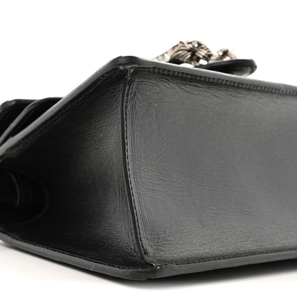 Gucci Satin Crystal GG Monogram Mini Dionysus Top Handle Bag Black 9 of 13