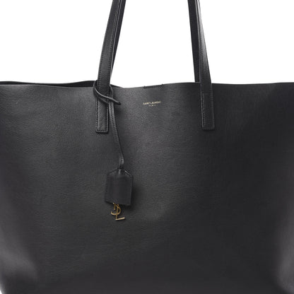 Saint Laurent Calfskin Large Shopping Tote Black 9 of 18