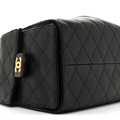 Chanel Caviar Quilted Small Chanel 25 Handbag Black 9 of 11