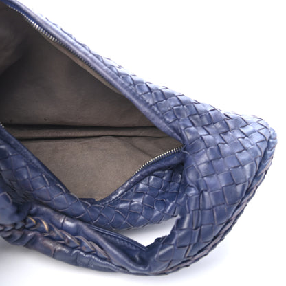 Bottega Veneta Nappa Intrecciato Medium Veneta Hobo Sapphire 4 of 4
