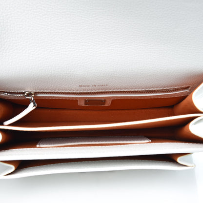 MCM Grained Calfskin Small Patricia Crossbody White 5 of 12