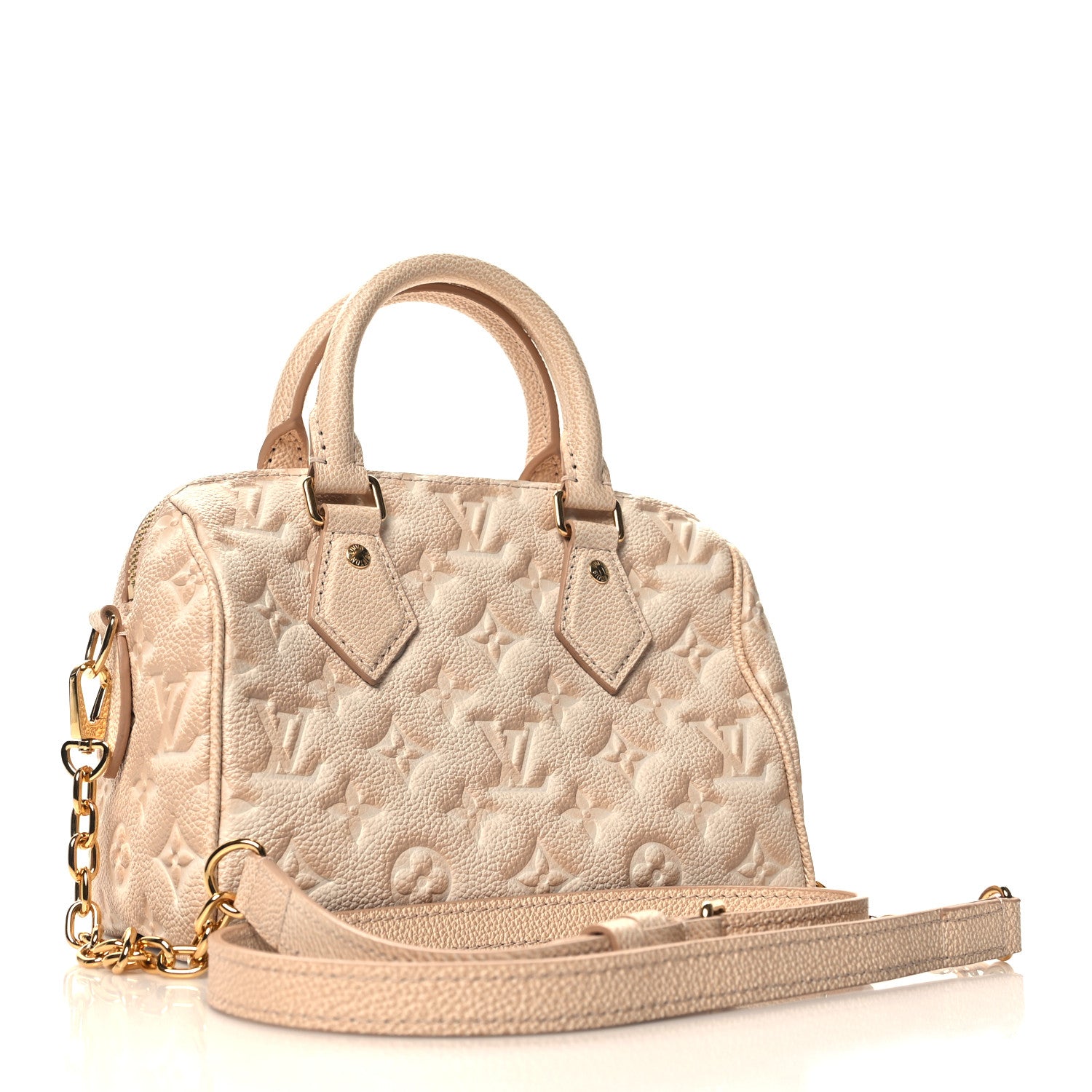 Louis Vuitton Empreinte Monogram Summer Stardust Speedy Bandouliere 20 Beige Clair 3 of 9