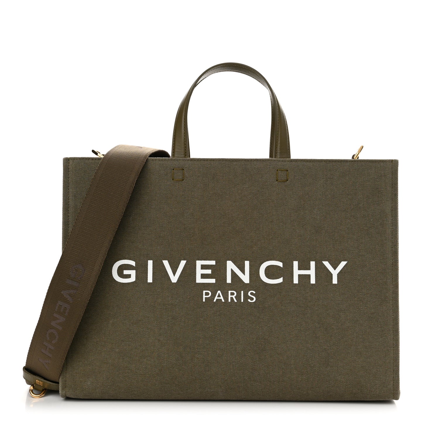 Canvas Medium G-Tote Dark Khaki