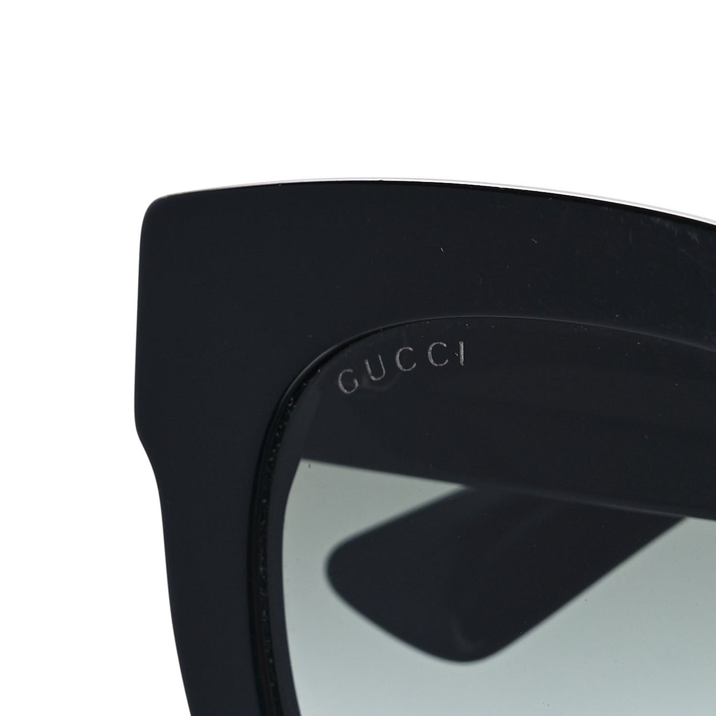 Round Frame Star Sunglasses GG0208S Black