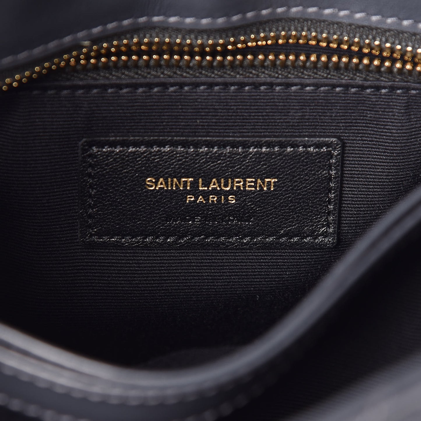 Calfskin Y Quilted Monogram Toy Loulou Crossbody Bag Asphalt